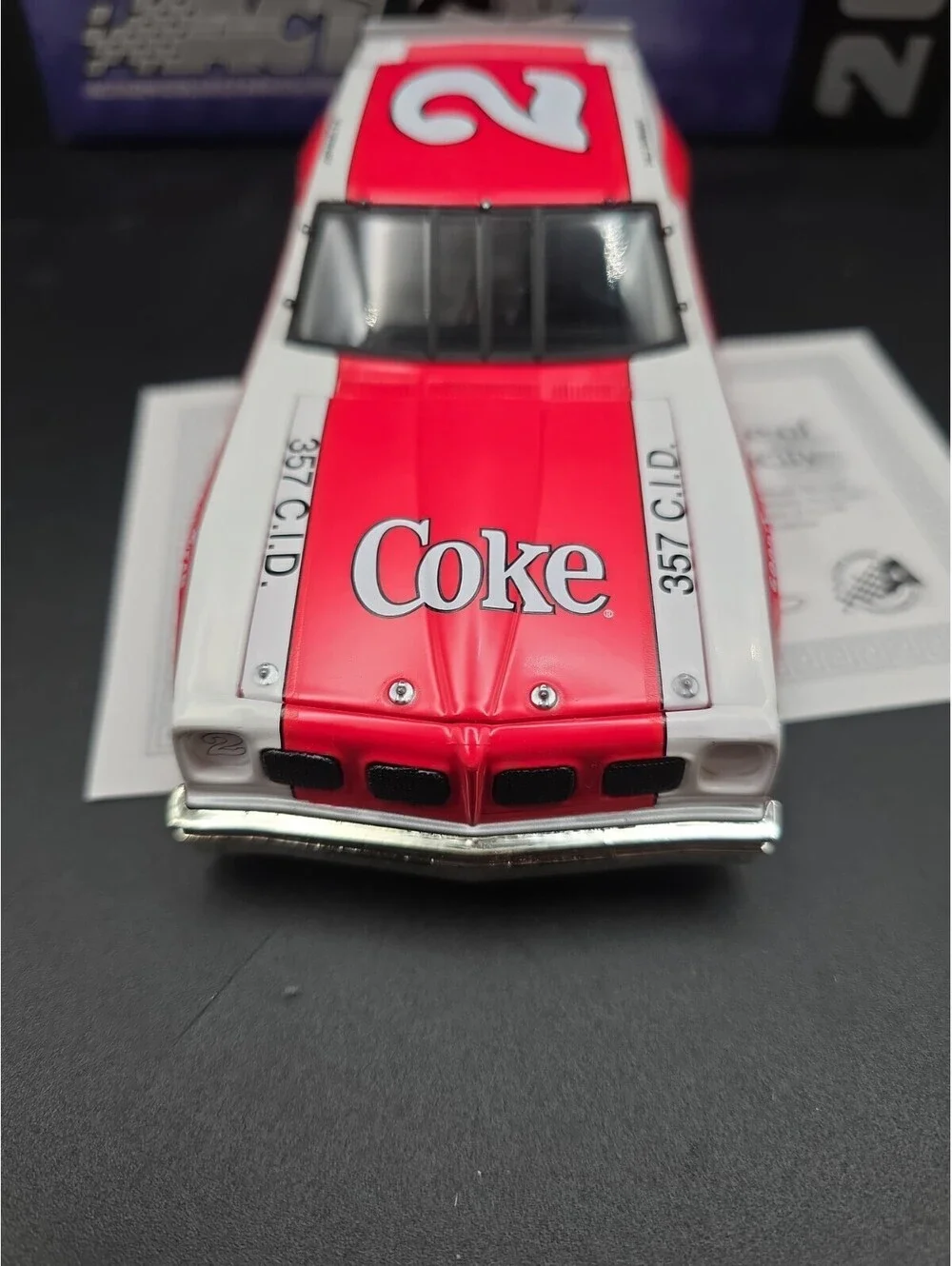 1980 Ventura Dale Earnhardt #2 Coke 1/24 NASCAR Action Diecast Car